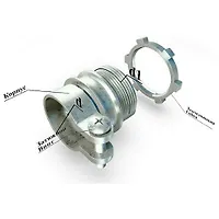 Резьбовой крепёжный элемент РКнХ-15 (наружная резьба и хомут) TDM (SQ0409-0302)