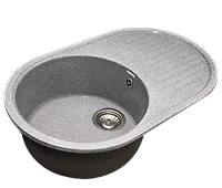 Мойка GranAlliance G-30 (725 х450мм) темно-серая