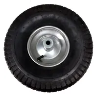 Колесо для тачки строит.(15"*6,00-6 16/150мм) диск сварной, серый АГРО