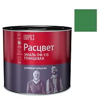 Эмаль "Расцвет" "Универсальная" ЗЕЛЕНАЯ 1.9 кг. (7132)