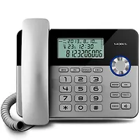 Проводной телефон teXet TX-259 черный/серебристый