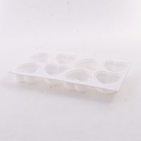 80326-286G Форма Сердце для выпечки кексов, пирожных, конфет, муссов силикон (х120). "MAYER & BOCH"