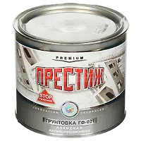 Грунтовка ГФ-021 красно-коричневая 20 кг «ПРЕСТИЖ»