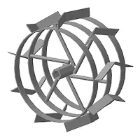 Грунтозацеп S-24, 380/180 мм, длина втулки 82 мм, 3 обода (ГМБ.S24.380.180)