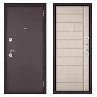 MEDIUM MP (Шоколад букле, МДФ Бьянко ларче 6Е-136) 2050х960 правая