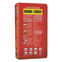 Смесь сухая клеевая Юнис Плюс (25 кг)(1поддон-48шт)