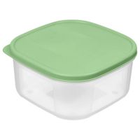Контейнер для продуктов "Verona" квадратный 1,1л с гибкой крышкой зеленый 1343