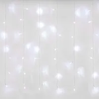 Занавес светодиодный с эффектом мерцания ULD-C3020-240/TTK WHITE IP44 3х2м. UL-00007217