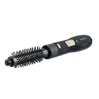 Фен-щетка Centek CT-2059 (золото-черн), 1200Вт, Круглая ЩЕТКА, 3 насадки, 2 скорости, 2 температуры