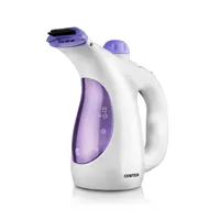Отпариватель ручной Centek CT-2380 (бел/фиолет) 800Вт, 330мл, 15г/мин, регулятор мощ, насадка-щетка