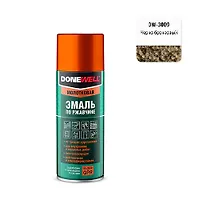 Эмаль универсальная черно-бронзовая МОЛОТКОВАЯ ПО РЖАВЧИНЕ 0,52 мл "DONEWELL" DW-3009