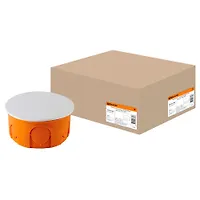 Распаячная коробка СП D80х40мм, крышка, IP20, TDM (SQ1402-1007)