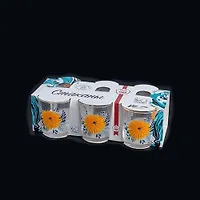 05с1249 ДЗ У Солн цвет: Набор: стакан 6шт. (Солнечные цветы)