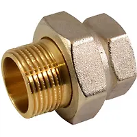Соединитель с накид. гайкой прямой 1" г/ш CTM CRAS0001