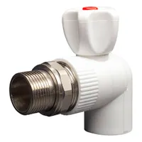 Кран шар. PP-R для радиатора угловой DN 25х3/4" СТМ ПЛАСТ (90 шт.)