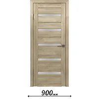Дверь GLLight 7 900*2000 дуб мокко бел.сат