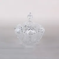 Ваза сервировочная с крышкой 12х13.5х4.5см 8349