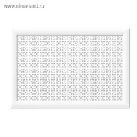 Экран для радиатора Тодико De Luxe 90 х 60см Дамаско Белый
