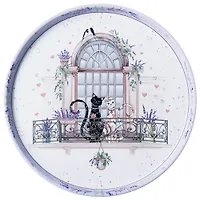 Поднос сервировочный agness 33*2,1 см 898-249 898-249
