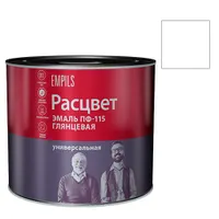 Эмаль "Расцвет" "Универсальная" БЕЛАЯ 1,9 кг. (6890)
