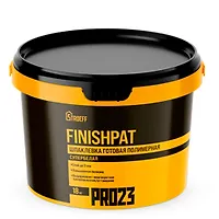 Шпаклевка готовая полимерная супербелая Finishpat ТМ "Строефф" PR023 18кг Старатели