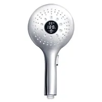 Лейка для душа светодиодная, круглая с дисплеем (D170LED) (уп. 10 шт)