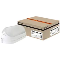 Светильник НПБ1407 белый/овал ресничка 60Вт IP54 TDM (SQ0303-0053)