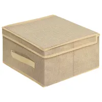 Коробка для хранения с ручкой, текстиль, размер: 30*30*16см арт.104959