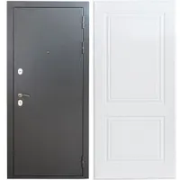Дверь металлическая КУПЕР С К2 КЛАССИКА Белая матовая 860 R