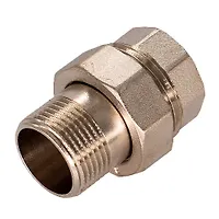 Соединитель с накид. гайкой прямой 1-1/4" г/ш CTM (24 шт.)