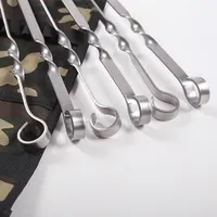 Шампур нерж., 6 шт с кольцом 1,5х12х500(600) в рулоне, нато