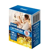 Гирлянда светодиодная на батарейках ULD-S1000-100/SCB/3AA MULTI IP20 DEW UL-00005483