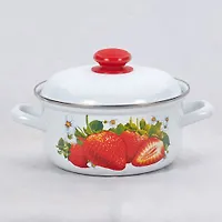 Кастрюля 4.5л С-15154АП2 СОЧНАЯ КЛУБНИКА