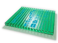 Сотовый поликарбонат 2,1м x 6м x 4мм Зеленый SKYGLASS