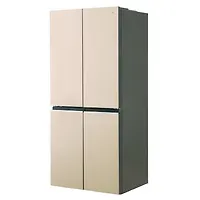 Холодильник Centek CT-1744 NF Beige Glass total NF <415л (148л/267л)> 