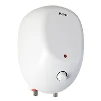 Водонагреватель Haier ES 8 V-Q1(R) над мойкой.