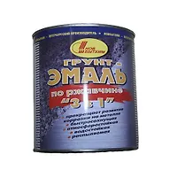 Грунт-эмаль по ржавчине 3 в 1 белая 1л (НБХ)
