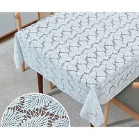 103B LS white Клеенка ажурная MONICA (15) 1.37х20м
