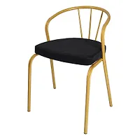Стул Modul Style Ричард велюр шторм 021 на золоте