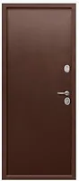 ДВЕРЬ МЕТАЛЛИЧЕСКАЯ СПАРТА МЕТ/МЕТ 2050х960R т.м.1.2мм RAL 8017 (замок Гардиан)