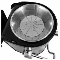 Соковыжималка Centek CT-1215 (черный, сталь) 1200Вт, 2 скор., стакан 1100мл, горловина 75мм