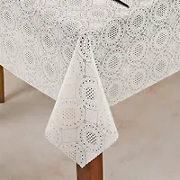 Клеенка ажурная Merletti 511 WH 1,37х20м без осн. гл,