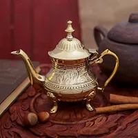 Сувенир латунь "Чайничек" 16х9х12,5 см арт.3403977 г.Екатеринбург