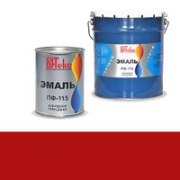 Эмаль ПФ-115 (Красная 1.8 кг "Витеко")