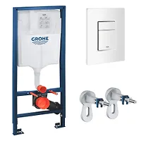 Инсталляция Grohe Rapid SL 3в1 38772001WHITE (квадр. клавиша белая)