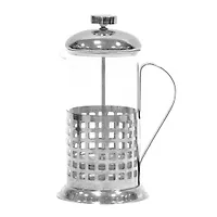 Чайник/кофейник (кофе-пресс) "Клетка" (Сellula) B511-600ML (сталь) 950004 аналог 950138