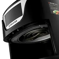 Аэрогриль BRAYER 2037BR, 1500Вт, 5л, t.200С, съемная решетка, таймер, LCD-дисплей, 7 программ