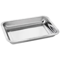Противень, Domestico, из нержавеющей стали, размер: 31*21*4 см арт.108945