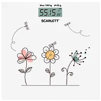 SC-BS33E025 Напольные электронные весы (цветы графика)