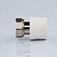 Муфта с накидной гайкой 1v 25x3/4" (мет.штуцер) C--TB  Tebo